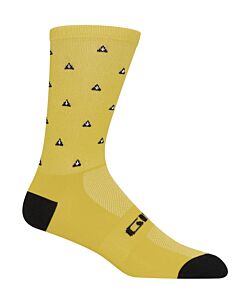 Calcetines Giro Comp Racer High Rise-L-Amarillo