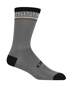 Calcetines Giro Comp Racer High Rise-M-Gris