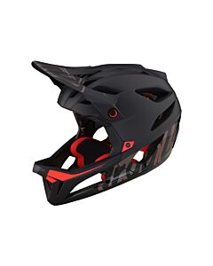CASCO TLD STAGE MIPS negro mate rojo