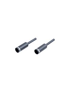 Cable Part Jagwire 15mm Nosed Brake Ferrule Pair Black