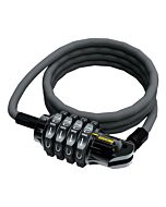 CANDADO CABLE ONGUARD TERRIER COMBO 4 120CM x 6 MM